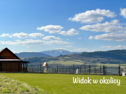 Przytulny domek z widokiem na góry