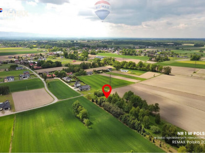 Działka z wydanym pozwoleniem na budowę 3 domów