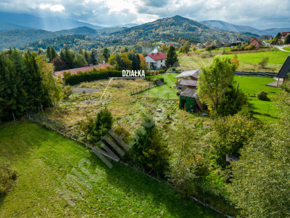 Zawoja Przysłop-uzbrojona, widokowa działka 596 m2