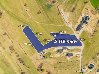 Działka widokowa w Rabce Zdrój