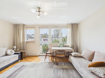 Jasne 2 pokoje z balkonem, Mokotów