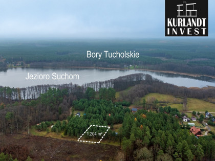 Działka letniskowa MPZP Bory Tucholskie