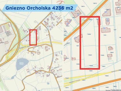 Gniezno Orcholska 2MN/U + pozwolenie na budowę