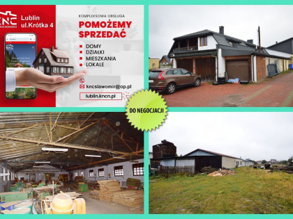 Hala produkcyjno-warsztatowa/magazyn blisko Lublin