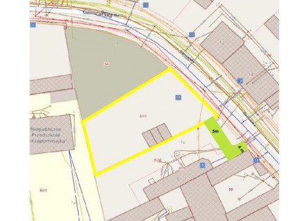 Przetarg - działka zabudowana - ul. Garncarska 9a