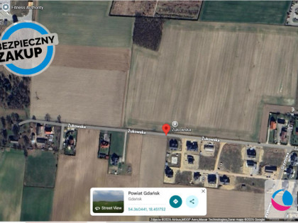 Działka Gdańsk Bysewo ul. Żukowska