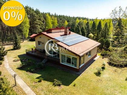 Dom z prywatnym lasem Obelzanki gm. Wronki
