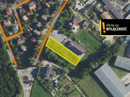 Działka Orneta ul. Rozjazdowa