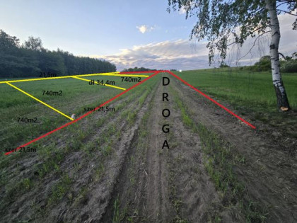 Działka Najdziszów