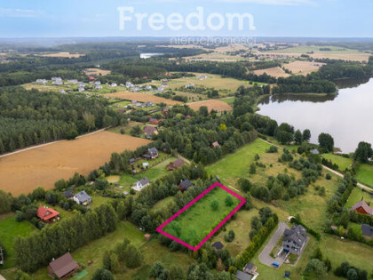 Piękna działka pomiędzy jeziorami - Chrztowo