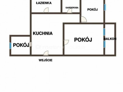 Mieszkanie 3 pokojowe/ parter/ balkon/ po remoncie