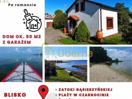 Dom i garaż nad wodą - światłowód