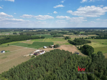Działka budowlana Jerominy gm. Świętajno,