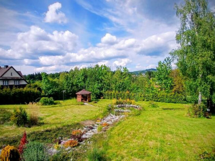 Działka widok.1020 m2 ogrodzona obok stoków i szlaków turyst