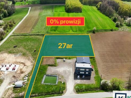 Działka budowlana Umieszcz gm. Tarnowiec,