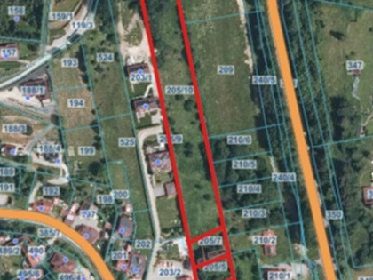 Przetarg - obręb ewidencyjny Krynica Słotwiny