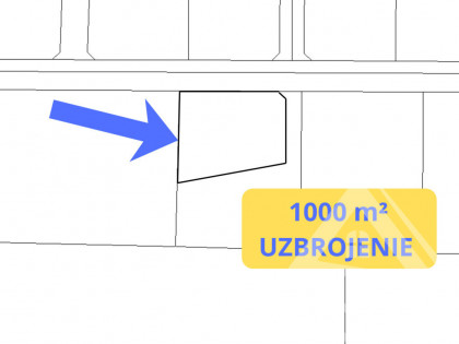 Urokliwa dz. bud. Janczewo. 1000 m.kw. Uzbrojenie