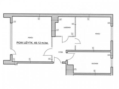 widna kuchnia, loggia 3m2, piwnica 4m2. Wsch-Zach