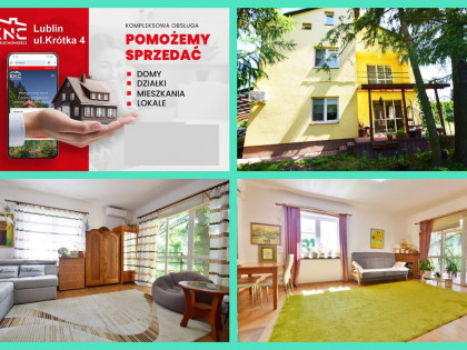 Zadbany dom do zamieszkania, ładna działka.