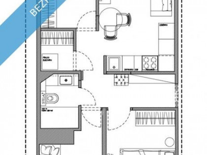 Bezpośrednio | 3 pokoje | 48m2 | 2 piętro | świeżo po remoncie | do wprowadzenia | full stolarz