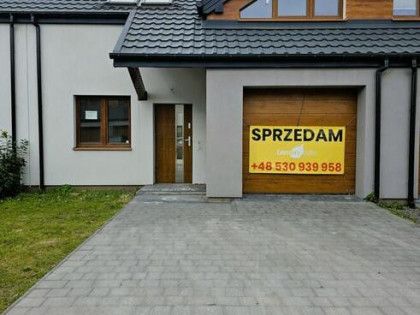Segment z garażem i ogródkiem | 1,5 km do PKP | Grodzisk Maz