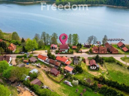 Dom nad jeziorem Omulew,własny pomost,Mazury