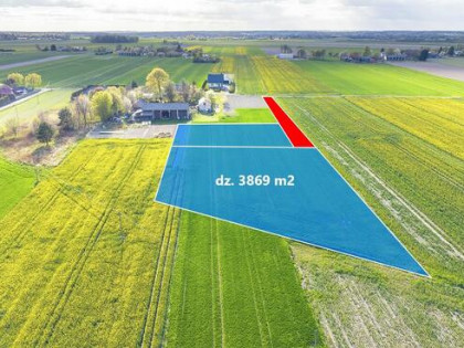 Działka Osmolice-Kolonia gm. Niedrzwica Duża