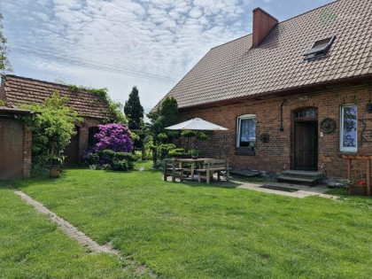 Liszkowo, mieszkanie  z ogrodem, garażem w domu.