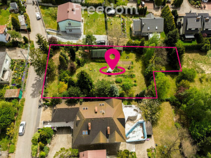 Działka w centrum  z widokiem na panoramę miasta