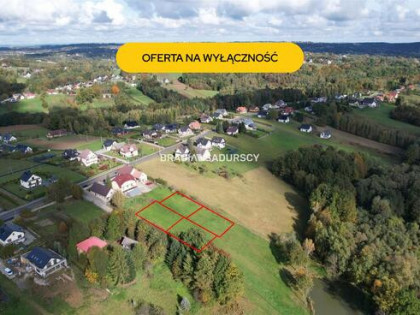 Działka budowlana Zawada gm. Myślenice