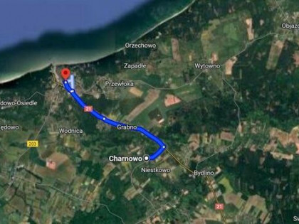 Działki budowlane 6,75 ha NAD MORZEM Ustka Słupsk Działka in