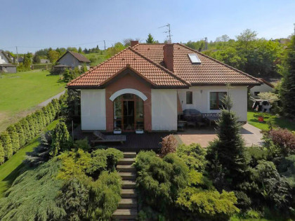 Ekologiczny dom parterowy z poddaszem 229,26 m2