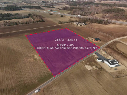 Okazja! MPZP - PU . Magazyny - Produkcja - Usługi. 18.8zł/m2