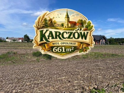 Działka budowlana Karczów gm. Dąbrowa, Grobla