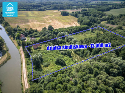 Działka siedliskowa Krasin gm. Pasłęk,