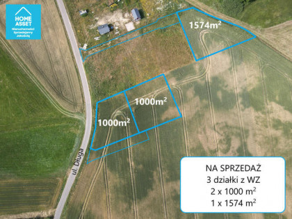 Działka budowlana Rąty gm. Somonino, Długa