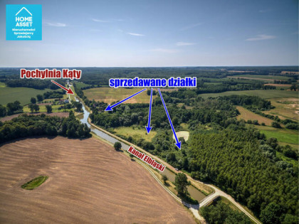 Działka inwestycyjna Krasin gm. Pasłęk,