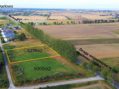 Działka usługowa Cisowo gm. Darłowo