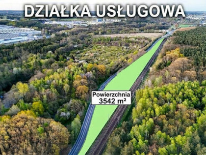 Działka usługowa Poznań gm. Poznań-Nowe Miasto Nowe Miasto, Gnieźnieńska