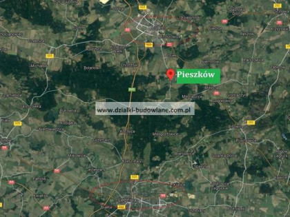 Działka budowlana Pieszków