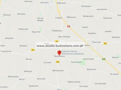 Działka budowlana Nowojowice #trasa na Strzelin