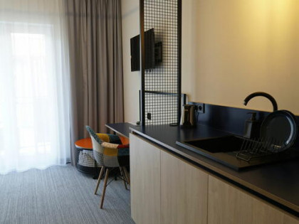 Nowoczesny 19 m2 apartament z balkonem blisko plaży