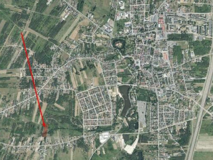 Działka usługowa Szydłowiec