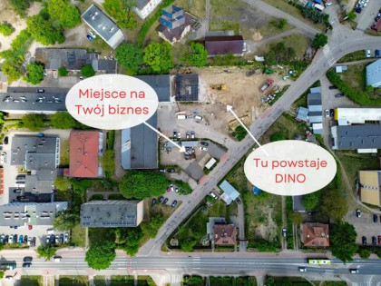 Działka usługowa Ostróda, Paderewskiego