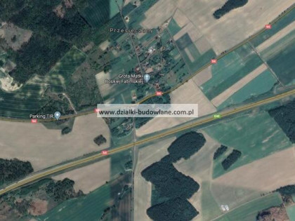 Działka usługowa w Przesieczanach przy 