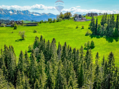 Działka inwestycyjna z widokiem na Tatry