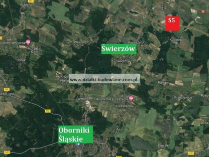 Działka pod Obornikami Śląskimi