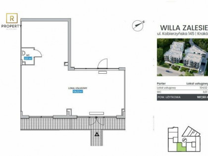 Lokal | 107,53m2 | Miejsce postojowe w garażu
