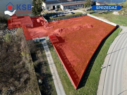 Działka komercyjna z budynkiem 2879m2 ul. Kolejowa
