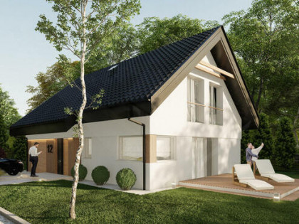 Sprzedam nowy DOM WOLNO STOJĄCY - Porosły przy BIEDRONCE